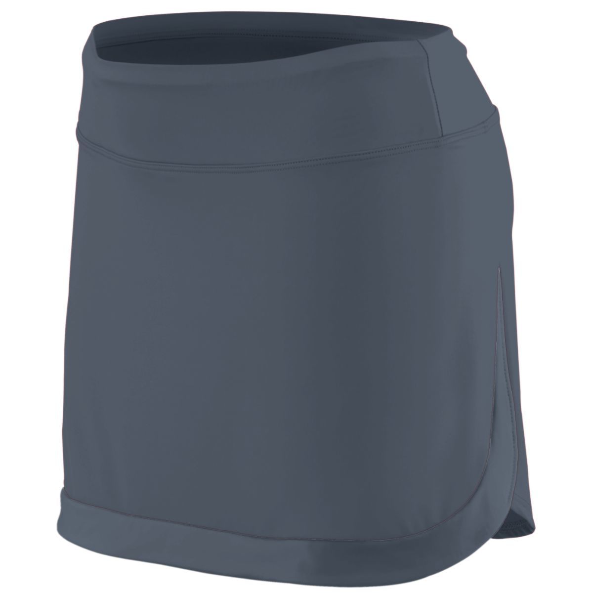 Augusta Sportswear Ladies Action Color Block Skort 2410 GRAPHITE/GRAPHITE S