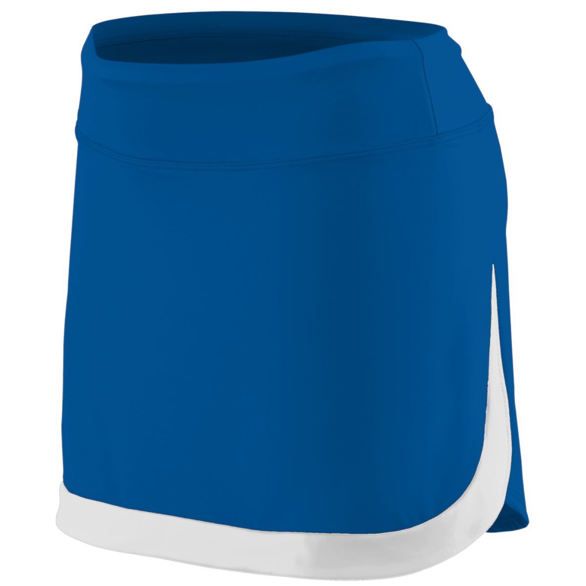Augusta Sportswear Ladies Action Color Block Skort 2410 ROYAL/WHITE S