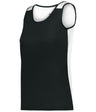 Augusta Sportswear LADIES ARROW MESH BACK SINGLE - Augusta Sportswear 896800 BLACK/WHITE (BA) S