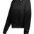 Augusta Sportswear LADIES ATHLETIC FLEECE CROP CREW 126300 BLACK S