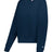 Augusta Sportswear LADIES ATHLETIC FLEECE CROP CREW 126300 NAVY (BA) S