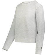 Augusta Sportswear LADIES ATHLETIC FLEECE CROP CREW 126300 OXFORD (BA) S