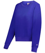 Augusta Sportswear LADIES ATHLETIC FLEECE CROP CREW 126300 ROYAL (BA) S