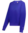 Augusta Sportswear LADIES ATHLETIC FLEECE CROP CREW 126300 ROYAL (BA) S