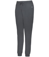 Augusta Sportswear Ladies Athletic Fleece Jogger Pant 121600 CHARCOAL (BA) S