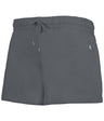 Augusta Sportswear LADIES ATHLETIC FLEECE SHORTS 120300 CHARCOAL (BA) S