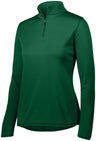 Augusta Sportswear Ladies Attain Wicking 1/4 Zip Pullover 2787 DARK GREEN S