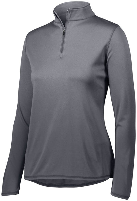 Augusta Sportswear Ladies Attain Wicking 1/4 Zip Pullover 2787 GRAPHITE S