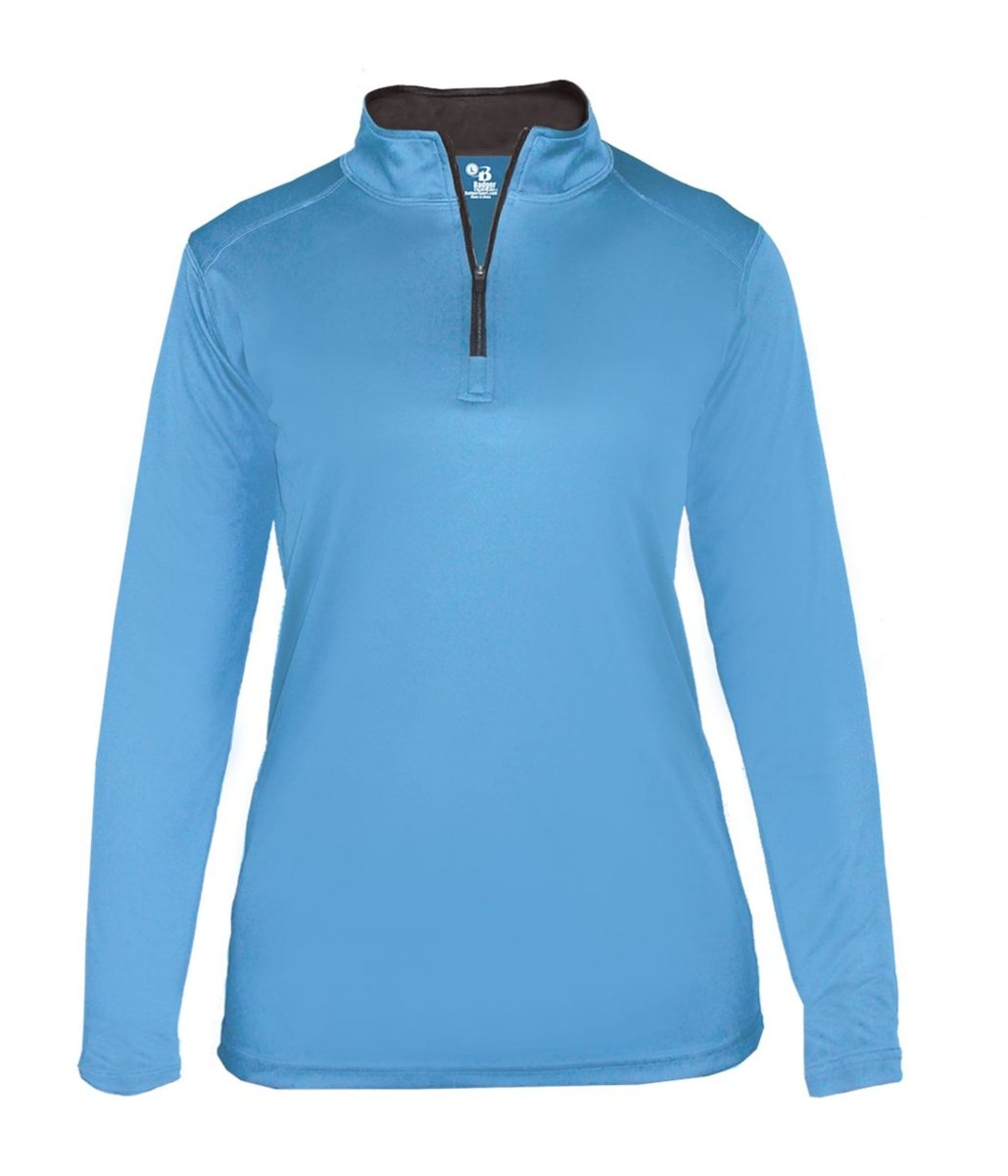 Augusta Sportswear LADIES B - CORE 1/4 ZIP PULLOVER 410300 COLUMBIA BLUE/GRAPH (BA) S