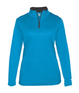 Augusta Sportswear LADIES B - CORE 1/4 ZIP PULLOVER 410300 ELECTRIC BLUE/GRAPH (BA) S