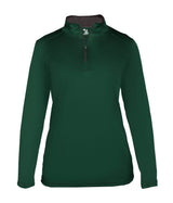 Augusta Sportswear LADIES B - CORE 1/4 ZIP PULLOVER 410300 FOREST/GRAPHITE (BA) S