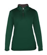 Augusta Sportswear LADIES B - CORE 1/4 ZIP PULLOVER 410300 FOREST/GRAPHITE (BA) S