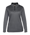 Augusta Sportswear LADIES B - CORE 1/4 ZIP PULLOVER 410300 GRAPHITE/BLACK (BA) S