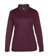 Augusta Sportswear LADIES B - CORE 1/4 ZIP PULLOVER 410300 MAROON/GRAPHITE (BA) S