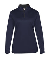 Augusta Sportswear LADIES B - CORE 1/4 ZIP PULLOVER 410300 NAVY/GRAPHITE (BA) S