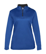 Augusta Sportswear LADIES B - CORE 1/4 ZIP PULLOVER 410300 ROYAL/GRAPHITE (BA) S