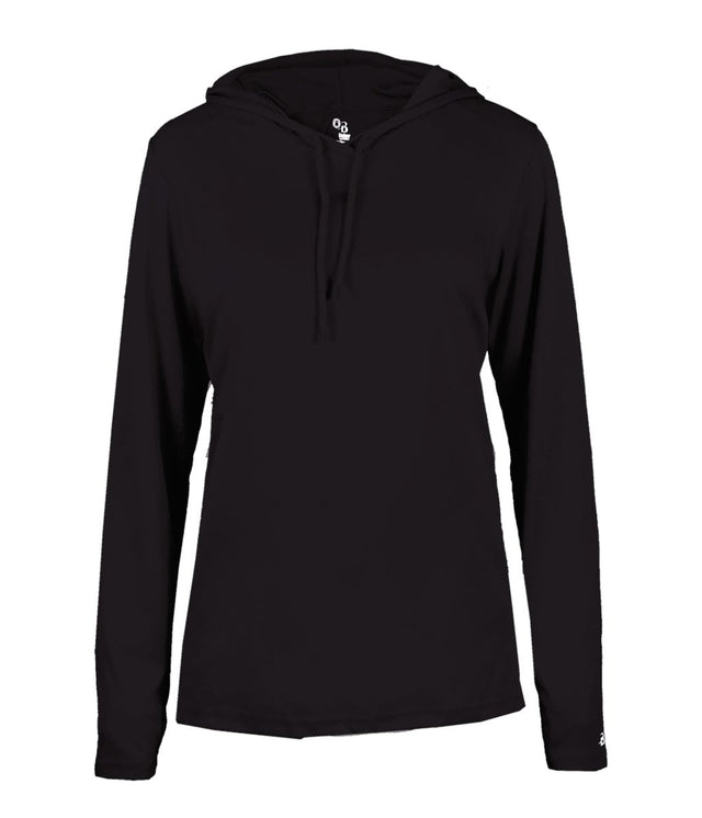 Augusta Sportswear LADIES B - CORE LONG SLEEVE HOODIE 416500 BLACK S
