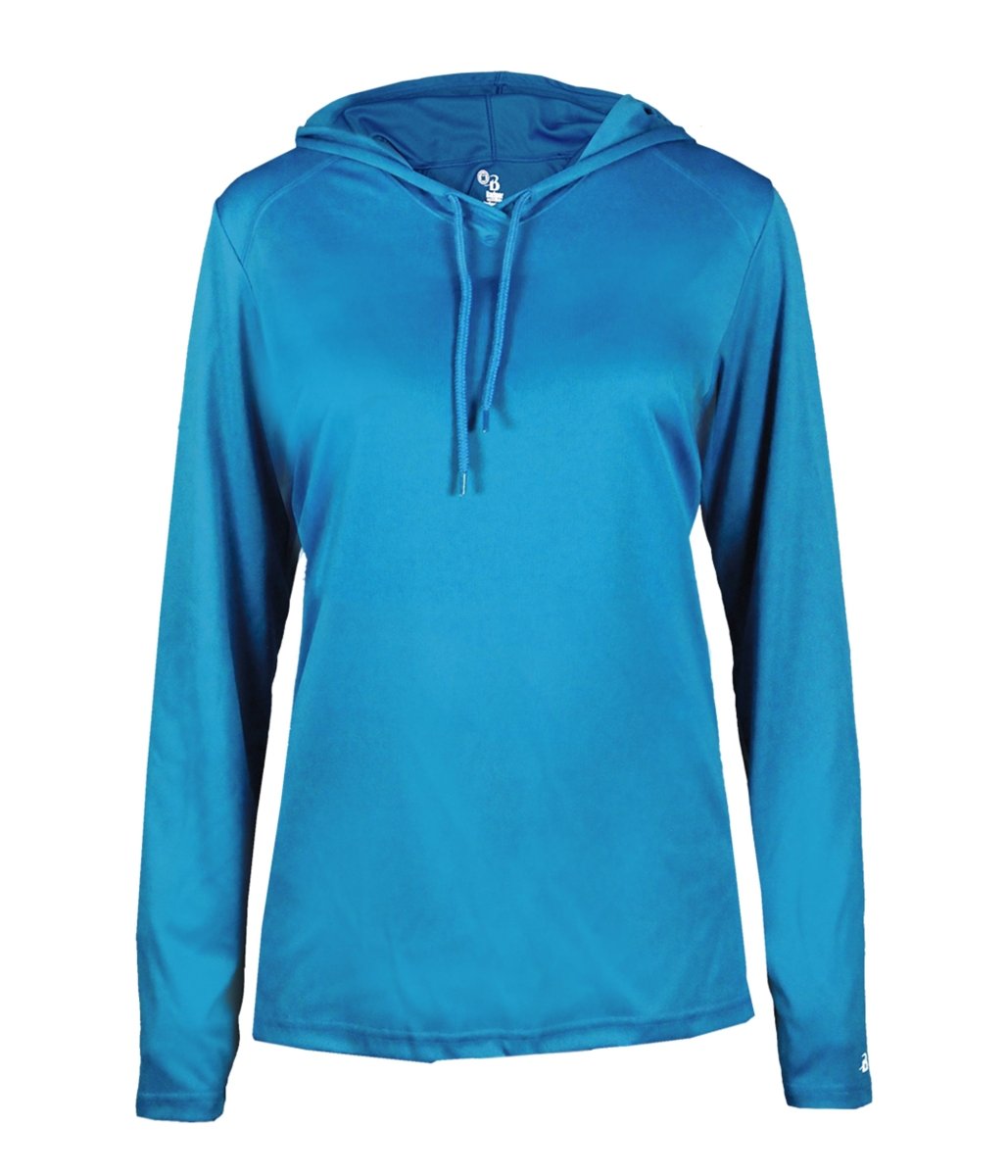 Augusta Sportswear LADIES B - CORE LONG SLEEVE HOODIE 416500 ELECTRIC BLUE (BA) S