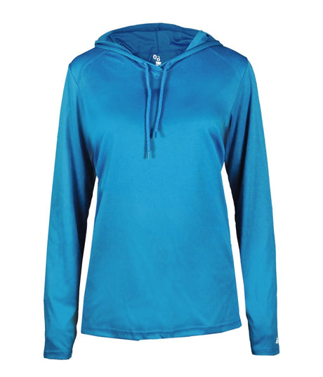 Augusta Sportswear LADIES B - CORE LONG SLEEVE HOODIE 416500 ELECTRIC BLUE (BA) S