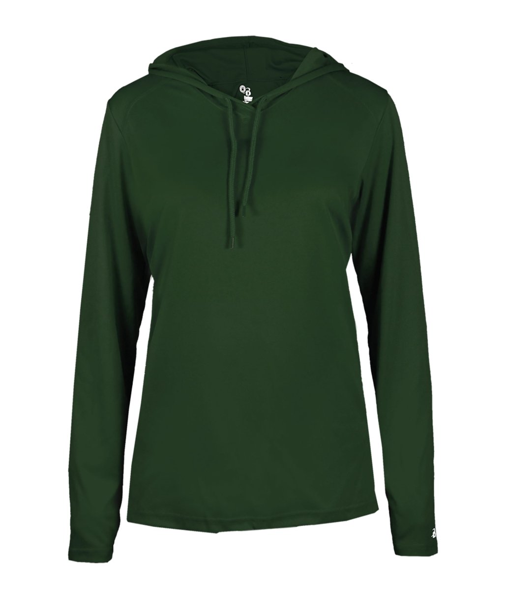 Augusta Sportswear LADIES B - CORE LONG SLEEVE HOODIE 416500 FOREST (BA) S