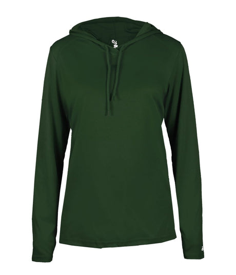 Augusta Sportswear LADIES B - CORE LONG SLEEVE HOODIE 416500 FOREST (BA) S