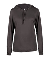 Augusta Sportswear LADIES B - CORE LONG SLEEVE HOODIE 416500 GRAPHITE (BA) S