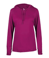 Augusta Sportswear LADIES B - CORE LONG SLEEVE HOODIE 416500 HOT PINK (BA) S