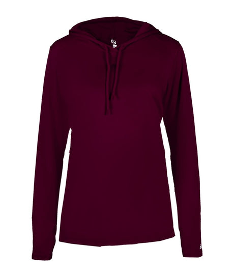 Augusta Sportswear LADIES B - CORE LONG SLEEVE HOODIE 416500 MAROON (BA) S