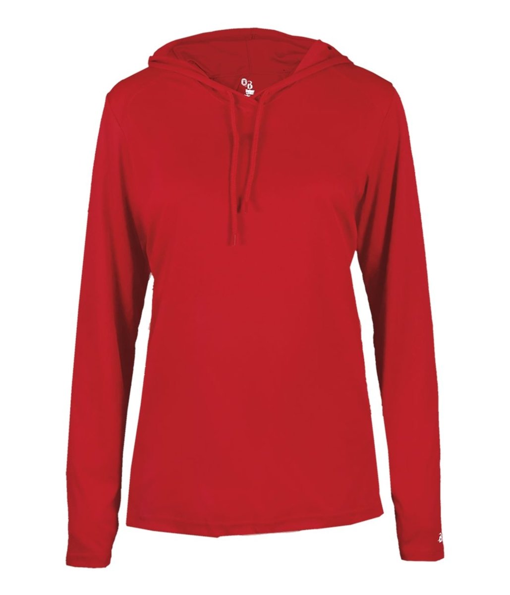 Augusta Sportswear LADIES B - CORE LONG SLEEVE HOODIE 416500 RED (BA) S