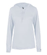 Augusta Sportswear LADIES B - CORE LONG SLEEVE HOODIE 416500 SILVER (BA) S