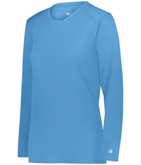 Augusta Sportswear LADIES B - CORE LONG SLEEVE TEE 416400 COLUMBIA BLUE (BA) S