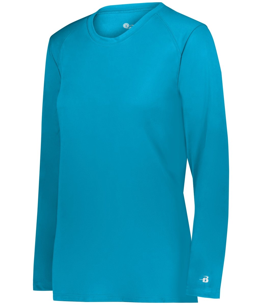 Augusta Sportswear LADIES B - CORE LONG SLEEVE TEE 416400 ELECTRIC BLUE (BA) S