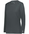 Augusta Sportswear LADIES B - CORE LONG SLEEVE TEE 416400 GRAPHITE (BA) S