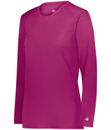 Augusta Sportswear LADIES B - CORE LONG SLEEVE TEE 416400 HOT PINK (BA) S