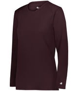 Augusta Sportswear LADIES B - CORE LONG SLEEVE TEE 416400 MAROON (BA) S