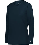Augusta Sportswear LADIES B - CORE LONG SLEEVE TEE 416400 NAVY (BA) S