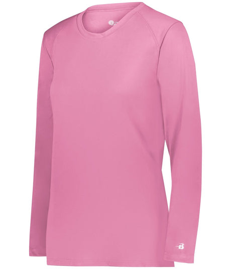 Augusta Sportswear LADIES B - CORE LONG SLEEVE TEE 416400 PINK S