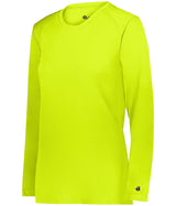 Augusta Sportswear LADIES B - CORE LONG SLEEVE TEE 416400 SAFETY YELLOW S
