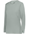 Augusta Sportswear LADIES B - CORE LONG SLEEVE TEE 416400 SILVER (BA) S
