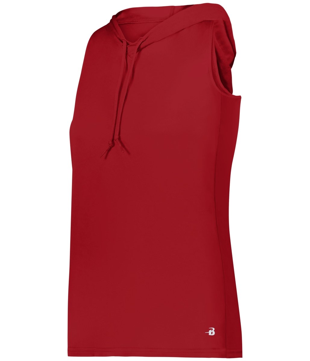 Augusta Sportswear LADIES B - CORE RACERBACK HOODIE 411100 RED (BA) XS