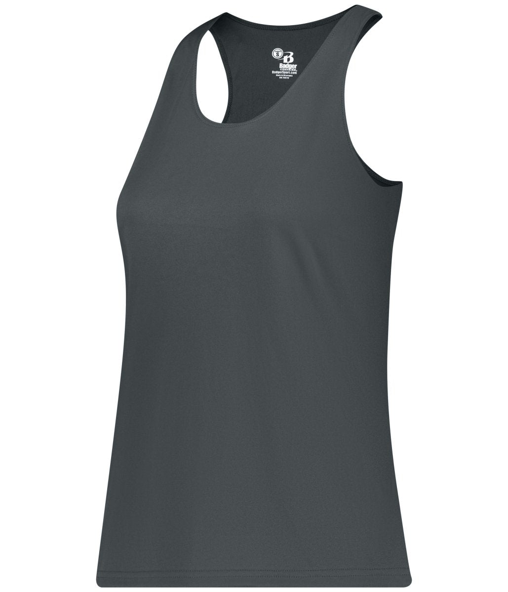 Augusta Sportswear LADIES B - CORE RACERBACK TANK 416600 GRAPHITE (BA) S