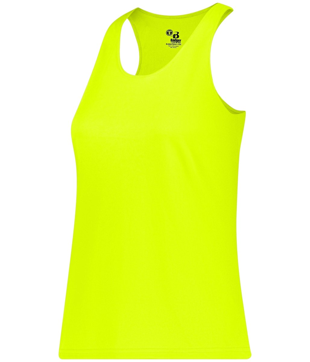 Augusta Sportswear LADIES B - CORE RACERBACK TANK 416600 SAFETY YELLOW S