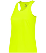 Augusta Sportswear LADIES B - CORE RACERBACK TANK 416600 SAFETY YELLOW S