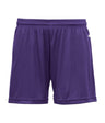 Augusta Sportswear LADIES B - CORE SHORTS 411600 PURPLE (BA) S