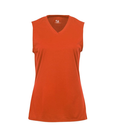 Augusta Sportswear LADIES B - CORE SLEEVELESS TEE 416300 BURNT ORANGE (BA) S