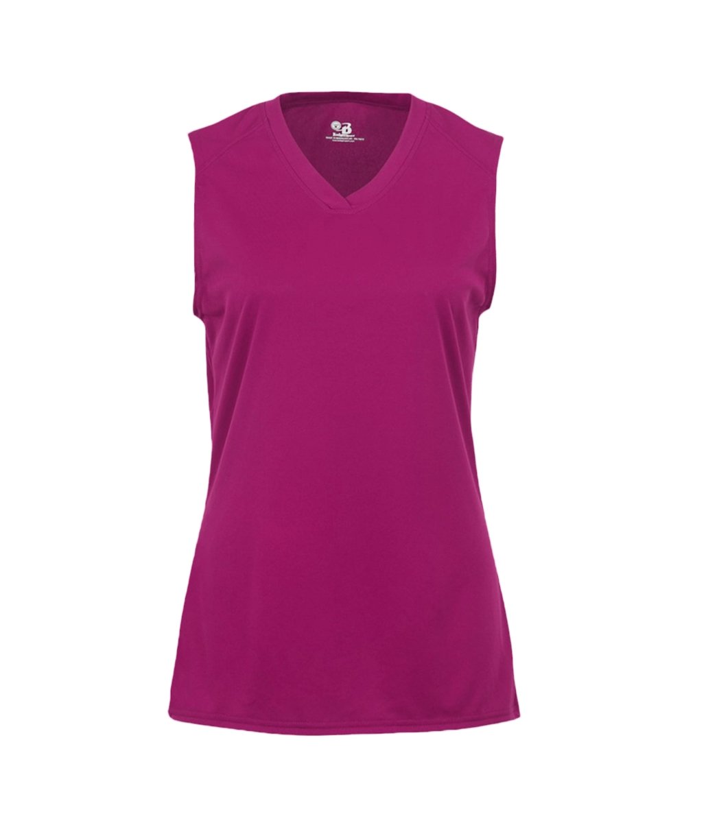 Augusta Sportswear LADIES B - CORE SLEEVELESS TEE 416300 HOT PINK (BA) S