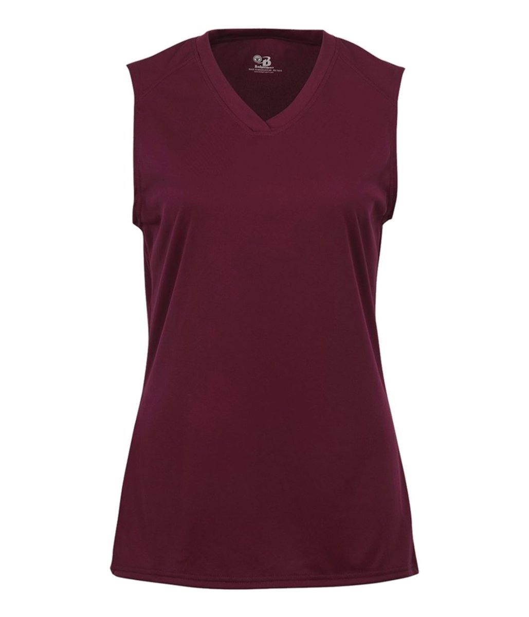 Augusta Sportswear LADIES B - CORE SLEEVELESS TEE 416300 MAROON (BA) S