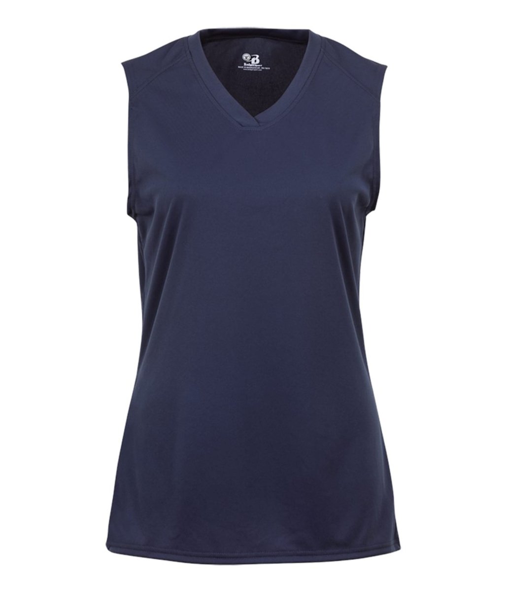 Augusta Sportswear LADIES B - CORE SLEEVELESS TEE 416300 NAVY (BA) S