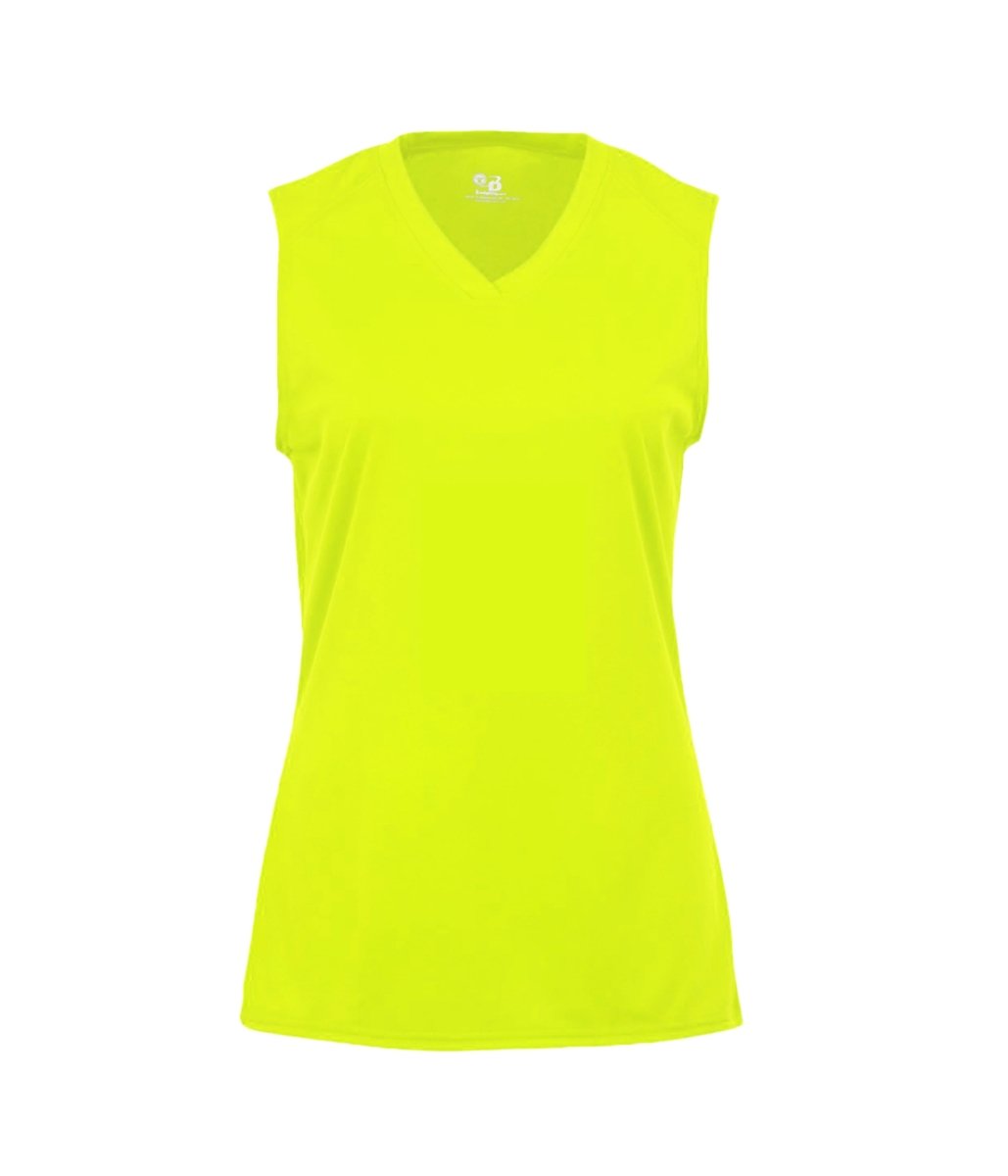 Augusta Sportswear LADIES B - CORE SLEEVELESS TEE 416300 SAFETY YELLOW S