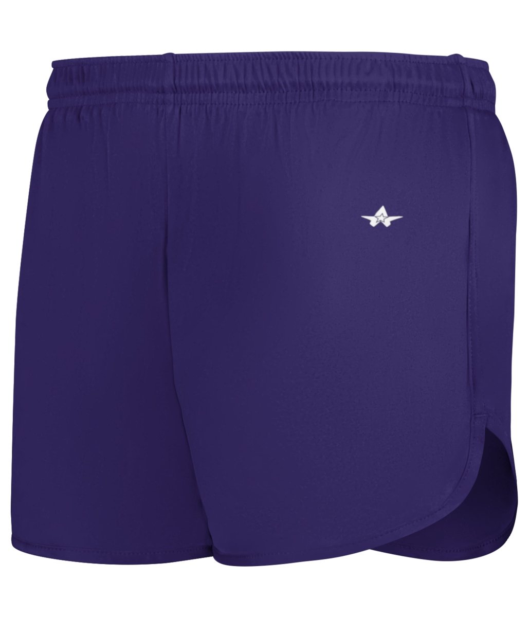 Augusta Sportswear LADIES B - CORE TRACK SHORTS - Augusta Sportswear 727800 PURPLE (BA) S